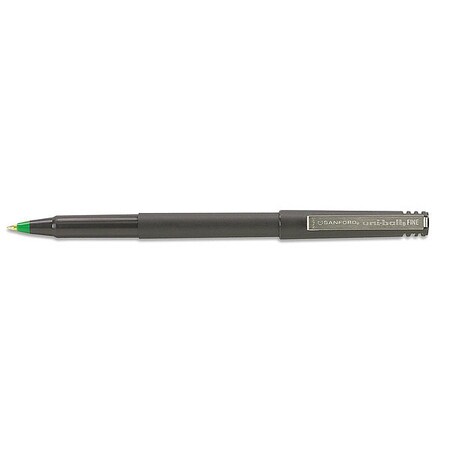 Uni-Ball Pen, Uniball, Roller, 0.7Mm, Gn, PK12 UBC60104