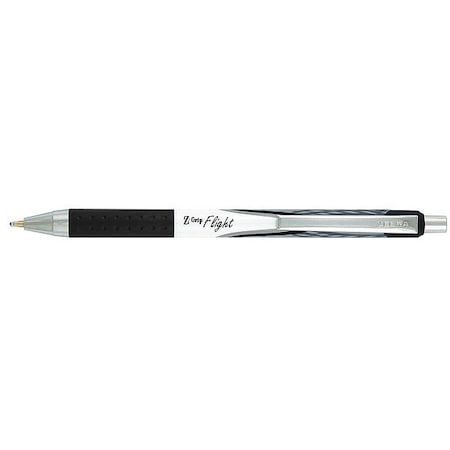 Zebra Pen Pen, Z-Grip, Flight, Rt, 1.2Mm, PK12 21910