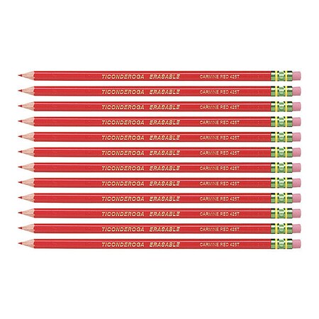 Ticonderoga Pencil, Erasable, Cme, 12Ea 14259