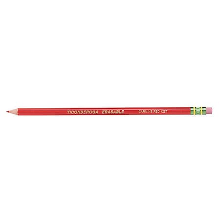 Ticonderoga Pencil, Erasable, Cme, 12Ea, PK6 14259PK