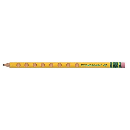 Ticonderoga Pencil, Ticon, Groove, #2, PK10 13058