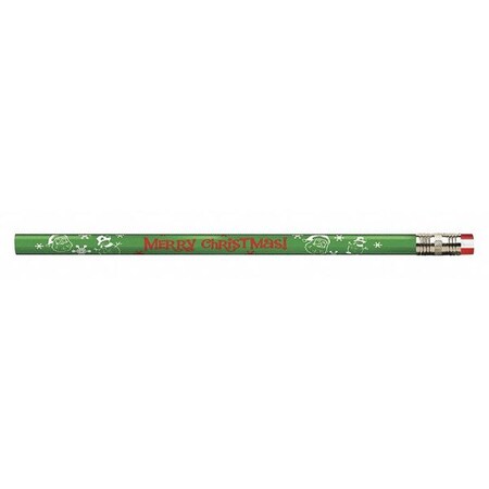 Moon Products Pencil, Mry Cristmas, Ast 7921B