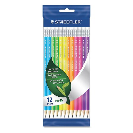 Staedtler Pencils, Neon, Wopex, 12pcs, PK12 182F42PB12