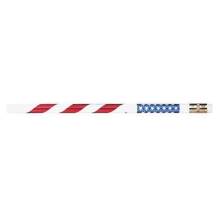 Moon Products Pencils, Stars and Stripes, Dz 7856B