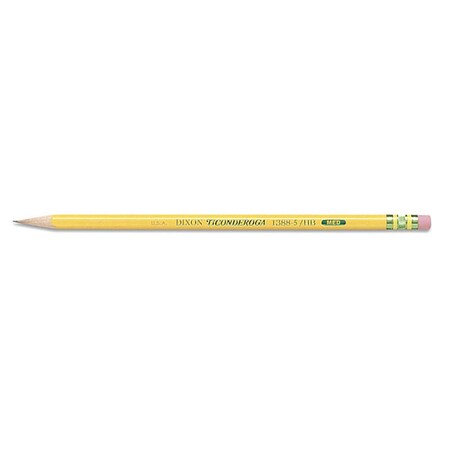 Ticonderoga Pencil, Woodcase, #2.5, PK12 13885