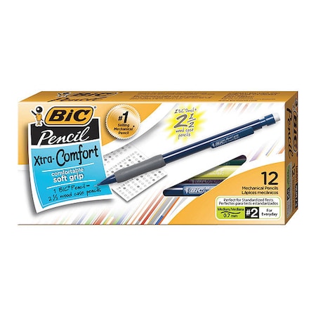 Bic Pencil, Xtra Comfort, 0.7, Dz, PK12 MPG11