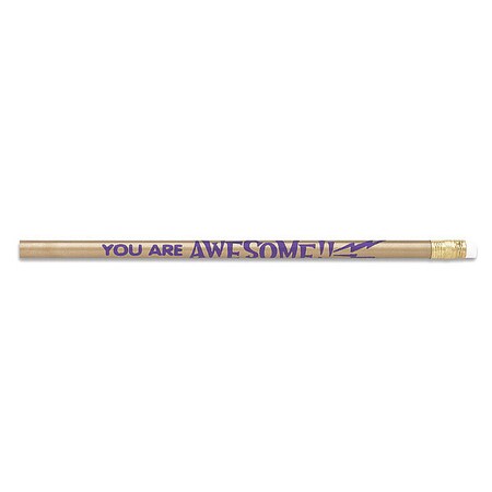 Moon Products Pencil, You R Awesome, Gd, PK12 7928B