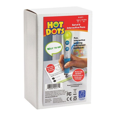 Hot Dots Pens, Talking, Hot Dots, PK6 2571
