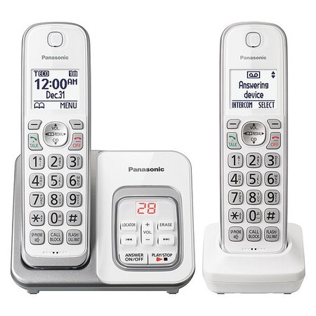 Panasonic Phone, Cordless, 2 Hndsets, We KXTGD532W