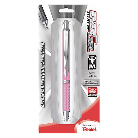 Pentel Pen, Energel, Alloy, Med BL407PBPA
