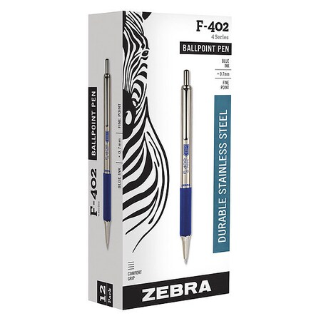 ZEBRA PEN Pen, Bp, Rt, 0.7Mm, Be 29220