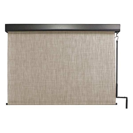 Keystone Fabrics Exterior Sun Shade, Caribbean, 72in W, Pole E70.68.50