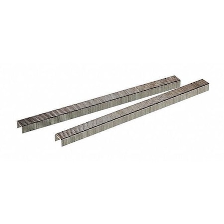 Senco Staples, 22 ga, 1/2 in Leg L, Steel C08BAAP