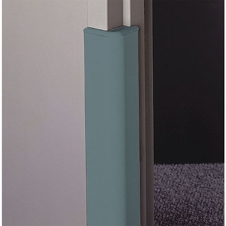 Pawling Door Frame Protector, PVC, Teal, 96"L DFG-30-8-377