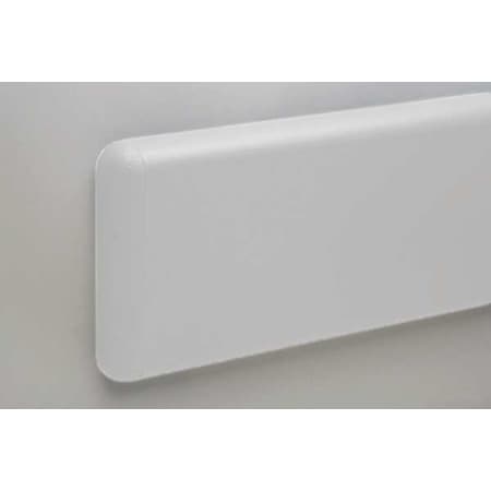 Pawling Wall Protection Guard, 7-3/4inH, Slvr-Gray WG-8P-12-210