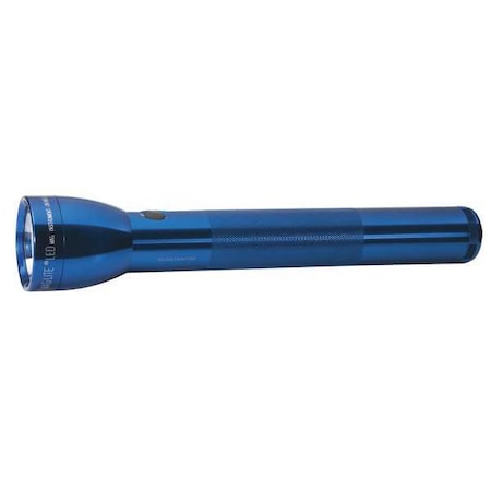 Maglite Blue No Led Industrial Handheld Flashlight, Alkaline D, 625 lm ML300L-S3116K
