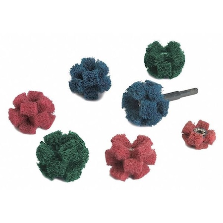 Standard Abrasives Cross Buff, A/O, 1in. 725007