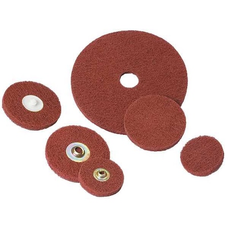 Standard Abrasives Buff and Blend HS Disc, A/O, 6in, VFN, PK10 66000001165