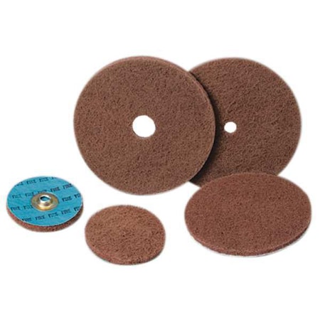 Standard Abrasives Quick Change Disc, 3in Dia, Medium, PK25 7000046745