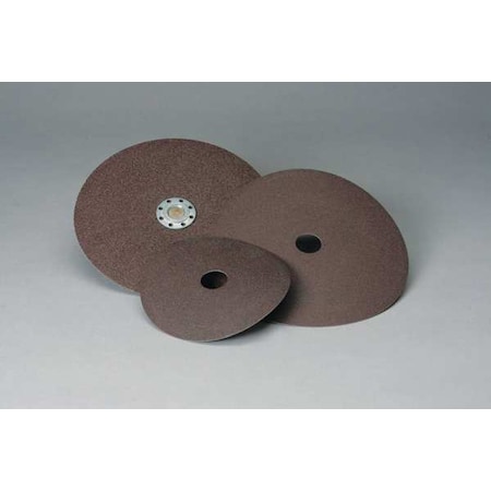 Standard Abrasives Fiber Disc, 4-1/2in Dia, 80Grit, PK25 530006