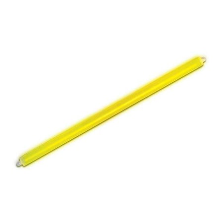 Chemlight By Cyalume Technologies Impact Lightstick, Yellow, 12hr, 15inL, PK20 9-87110PF