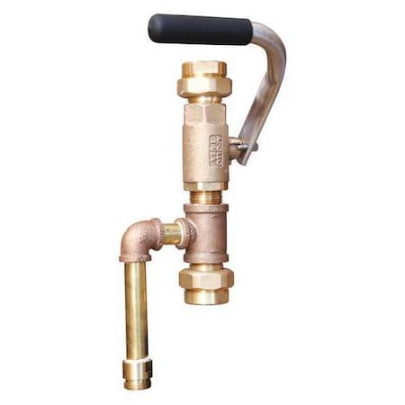 Guardian Equipment Shower Valve, Brass, Yellow AP600-355-FC20
