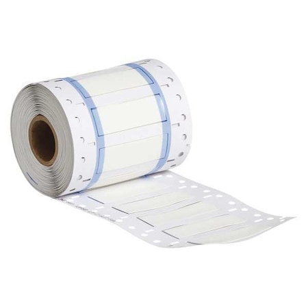 Brady 2" x 21/32" White Wire Sleeve 3PS-375-2-WT-SC