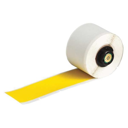 Brady Label Tape, Yellow, Labels/Roll: Continuous PTLCM-41-437-YL