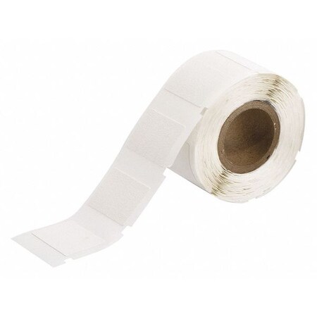 Brady Label, Wh, 0.25in.Wx0.75in.H, Brady B-502 WML-502-502-4S