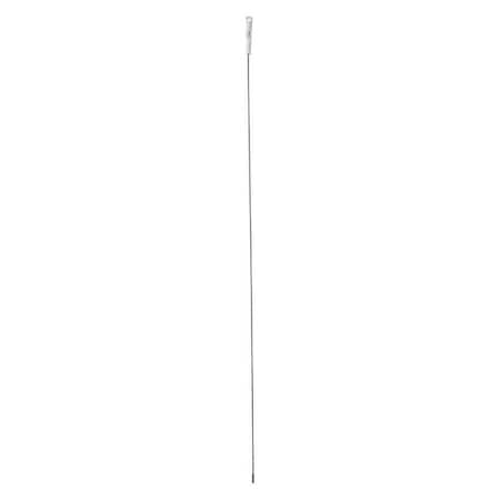 Vikan 755mm Flexible Handle, 1 1/8 in Dia, natural, Stainless Steel 53515