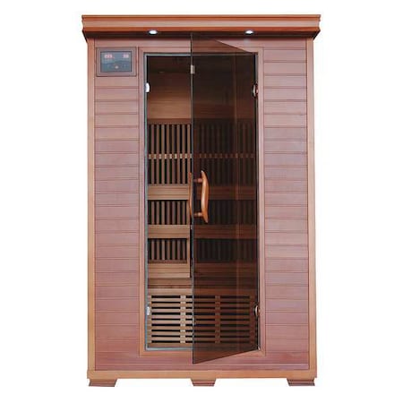 Heatwave Sauna, Std, 2 ppl, Carbon Heater, Cedar BSA1309