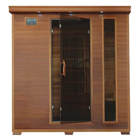 Heatwave Sauna, Std, 4 ppl, Carbon Heater, Cedar BSA1318
