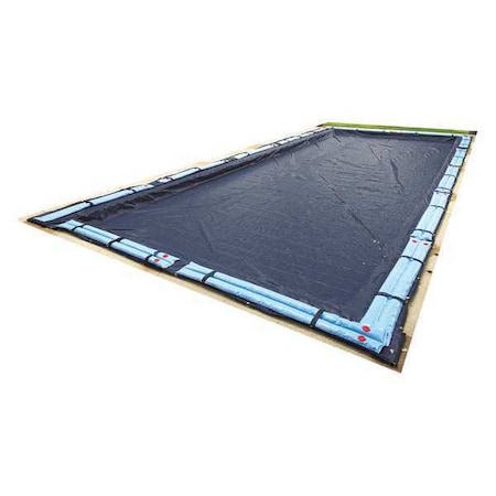 Blue Wave Products Winter Pool Cover, I/G, 36x18ft W, Navy Bl BWC750
