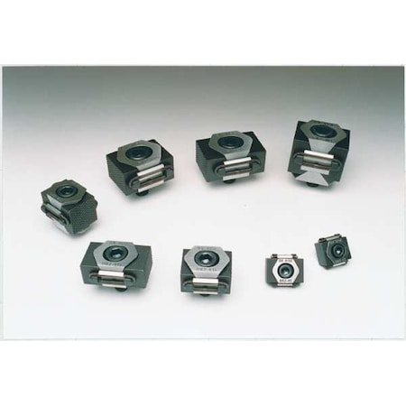 Mitee-Bite Products Vise Clamp wth Smooth Jaws, 5/16-18x3/4in 47110