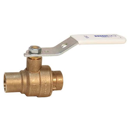 Nibco 1" Sweat Bronze Ball Valve 2-Way NJ9901A