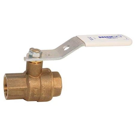Nibco 1" FNPT Bronze Ball Valve 2-Way NL9901A
