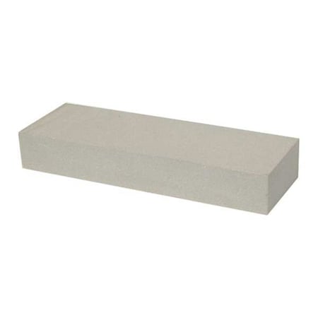 Norton Abrasives Single Grit Benchstone, 8 in W, 2 in L, 1 in H, Silicon Carbide, 120 Grit, White 61463685525