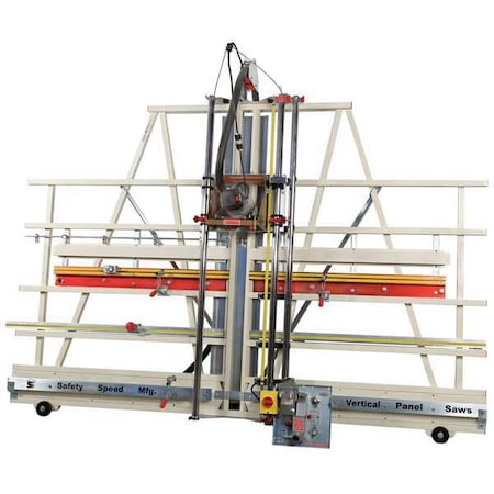 Safety Speed Panel Saw/Rtr, 8 In., 4300 rpm, Cut H 62 In SR5U