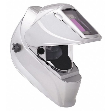 Miller Electric Welding Helmet, Shade 8 to 13, Silver 256177