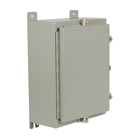 Wiegmann Padlockable Hasp with Clamps Electrical Enclosures, 48 in H, 48 in D, 36 in W, 4, Carbon Steel N4483612