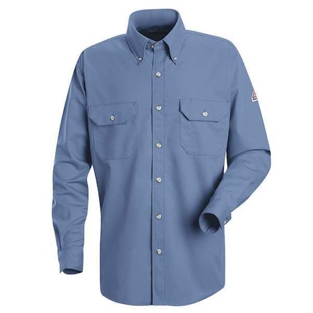 Men's Flame-Resistant Collared Shirt, 9.1 cal/sq cm, 2XL, ComforTouch(R)