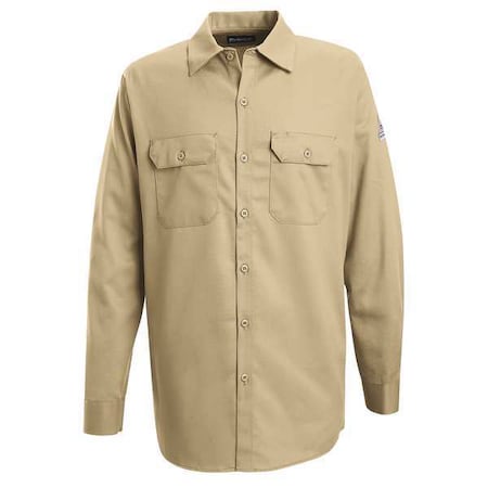 Bulwark Men's Flame-Resistant Collared Shirt, 7.7 cal/sq cm, 2XL, Excel FR(R) SEW2KH RG XXL