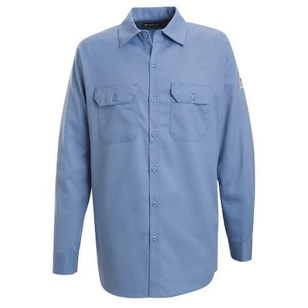 Bulwark Men's Flame-Resistant Collared Shirt, 7.7 cal/sq cm, 2XL, Excel FR(R) SEW2LB LN XXL