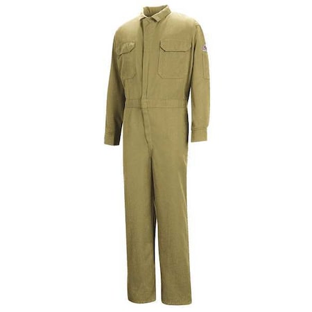 Bulwark Coverall, 9 cal/sq cm ATPV, 2XL, 32 in Inseam, Zipper CMD6KH LN 50