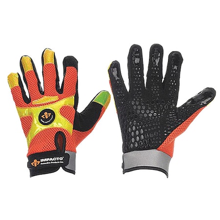 Impacto Anti Vib. High Visibility Air Glove, PR BGHIVIS