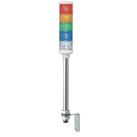 Schneider Electric Tower Light, Red, Orange, Green, Blue, Clear XVC6M5