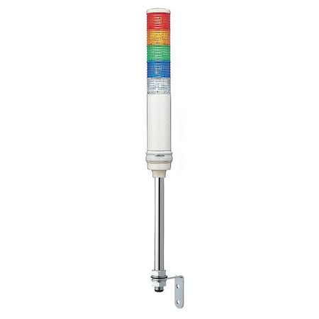 Schneider Electric Tower Light, Red, Orange, Green, Blue, Clear XVC6M55S