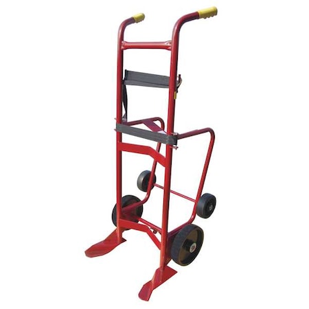 Dayton Drum Truck, 55 Gal, Steel, 57-1/2 In. H 34D665