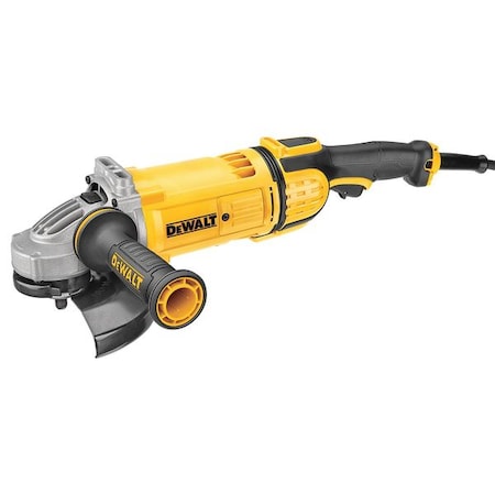 DEWALT 7" 8,500 rpm 4.9 HP Angle Grinder, No-Lk DWE4597N