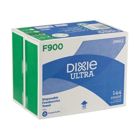 Georgia-Pacific Disposable Wipes, 12-3/4" x 21", 144 Sheets/ Pack 29662